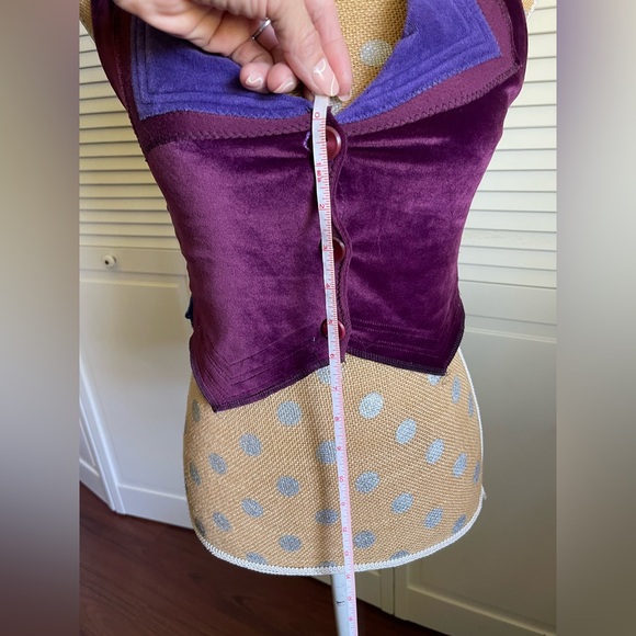 Festival Vest Top Handmade Vintage - Picture 7 of 12